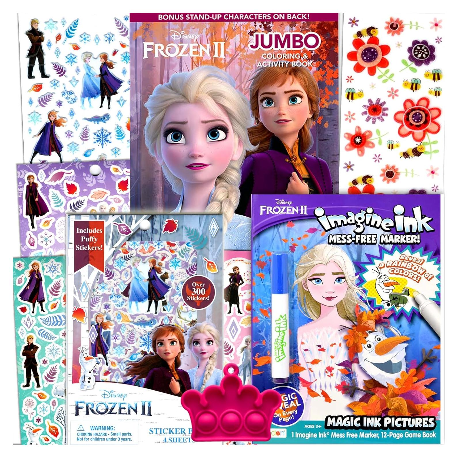 Conjunto de Libros de Actividades Disney Frozen - Elsa, Anna y Olaf