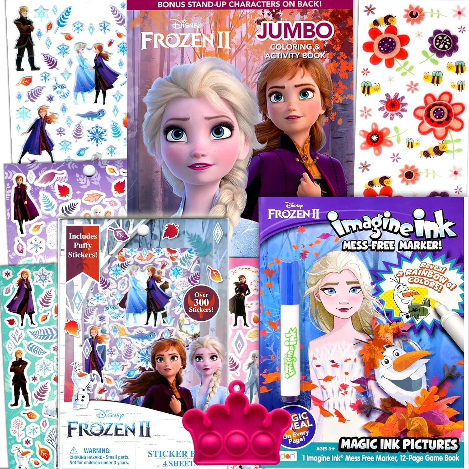 Conjunto de Libros de Actividades Disney Frozen - Elsa, Anna y Olaf