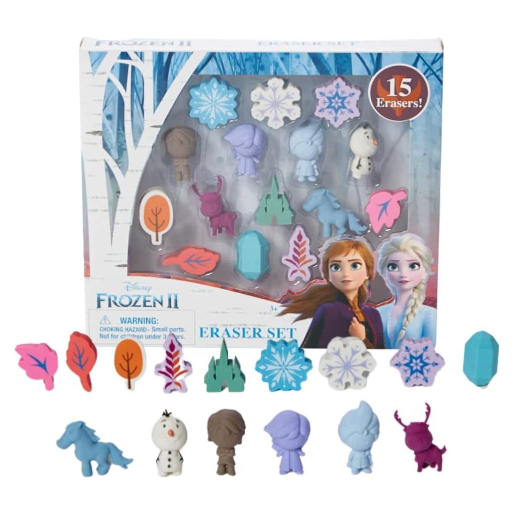 Set de Gomas de Borrar Disney Frozen 2 - 15 Piezas Multicolor