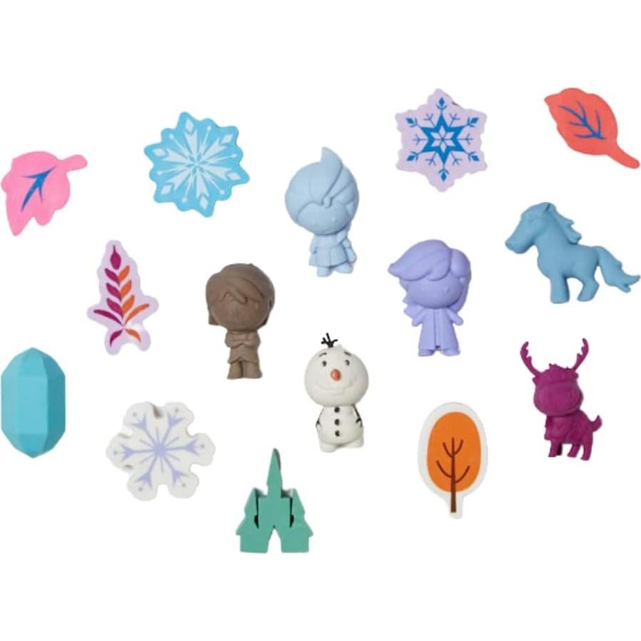 Set de Gomas de Borrar Disney Frozen 2 - 15 Piezas Multicolor