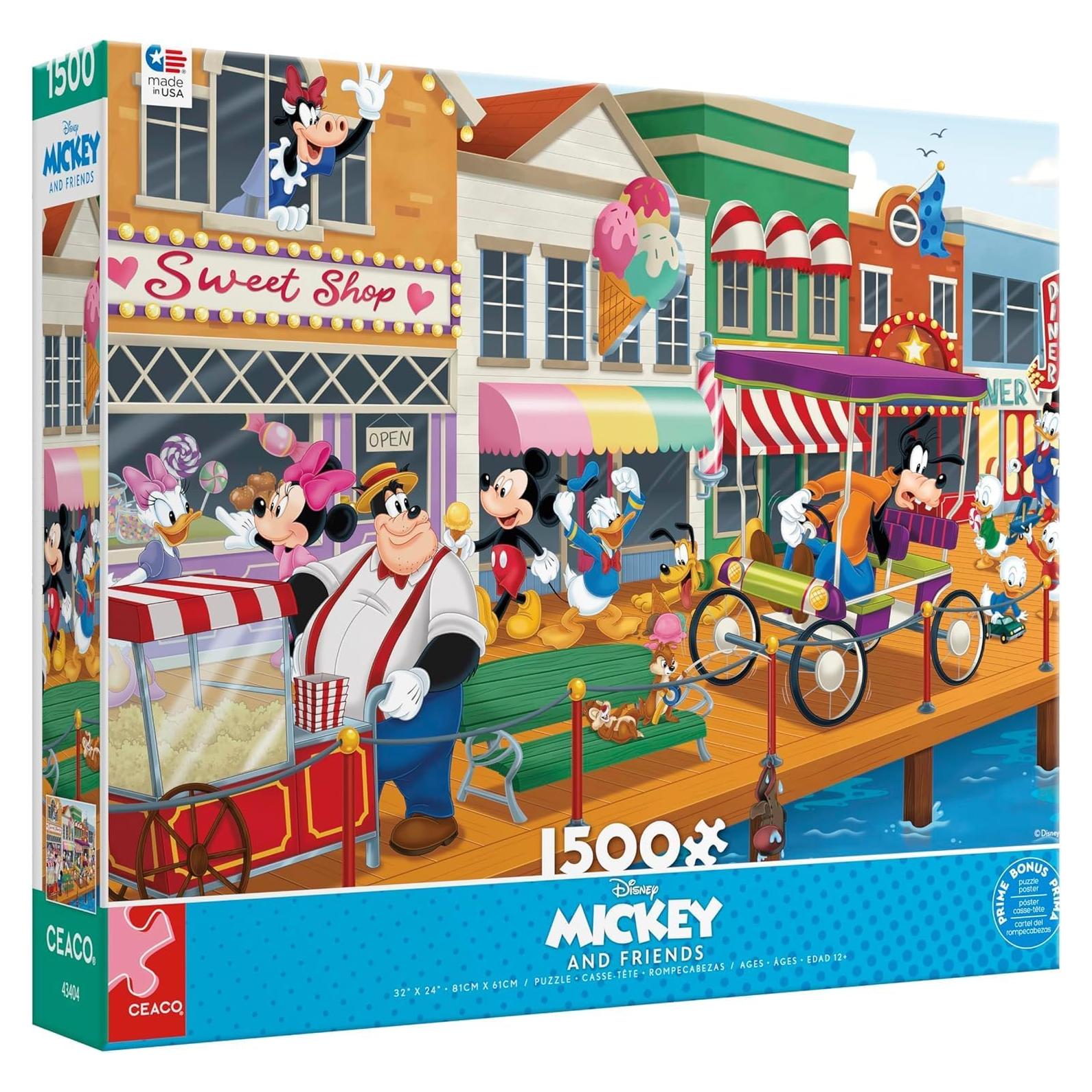 Rompecabezas Ceaco Disney Mickey & Friends 1500 Piezas 86x61cm