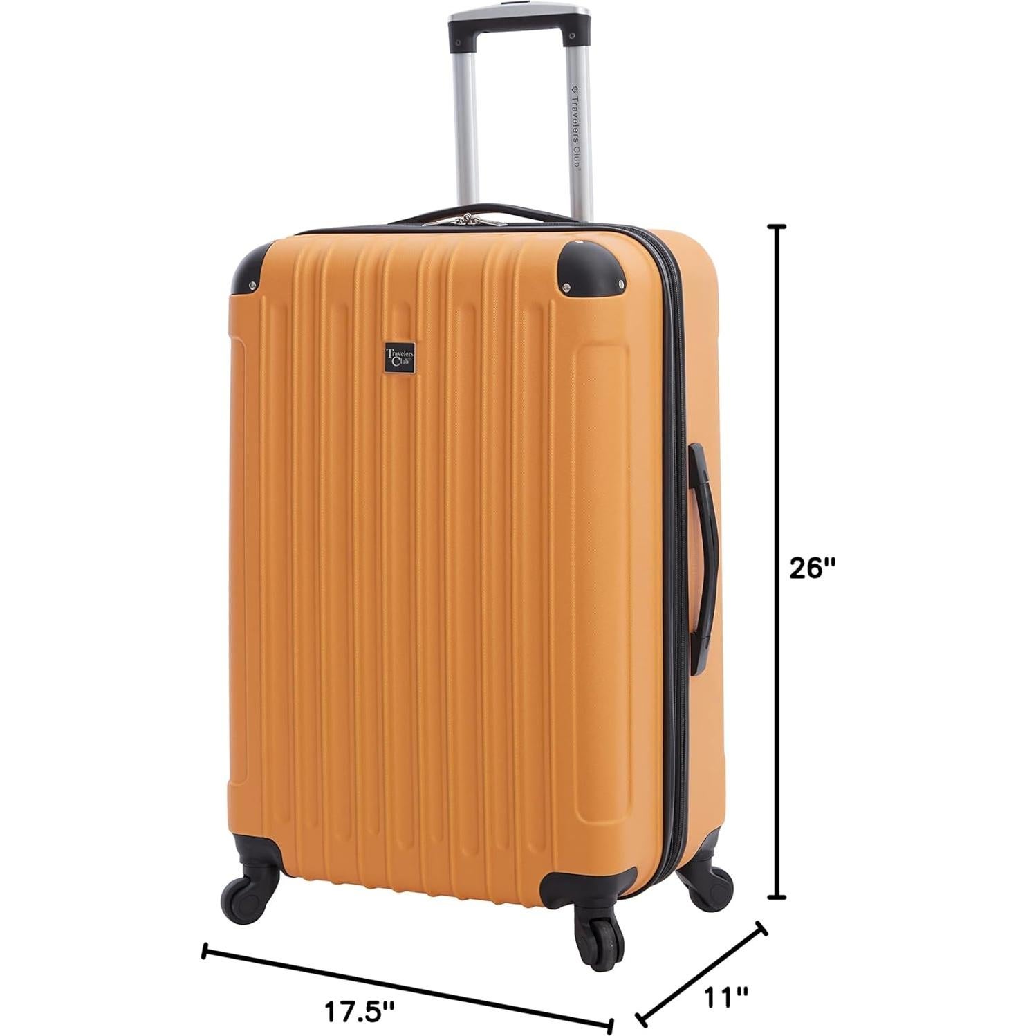 Juego de Equipaje 4 Piezas Travelers Club Midtown Butterscotch