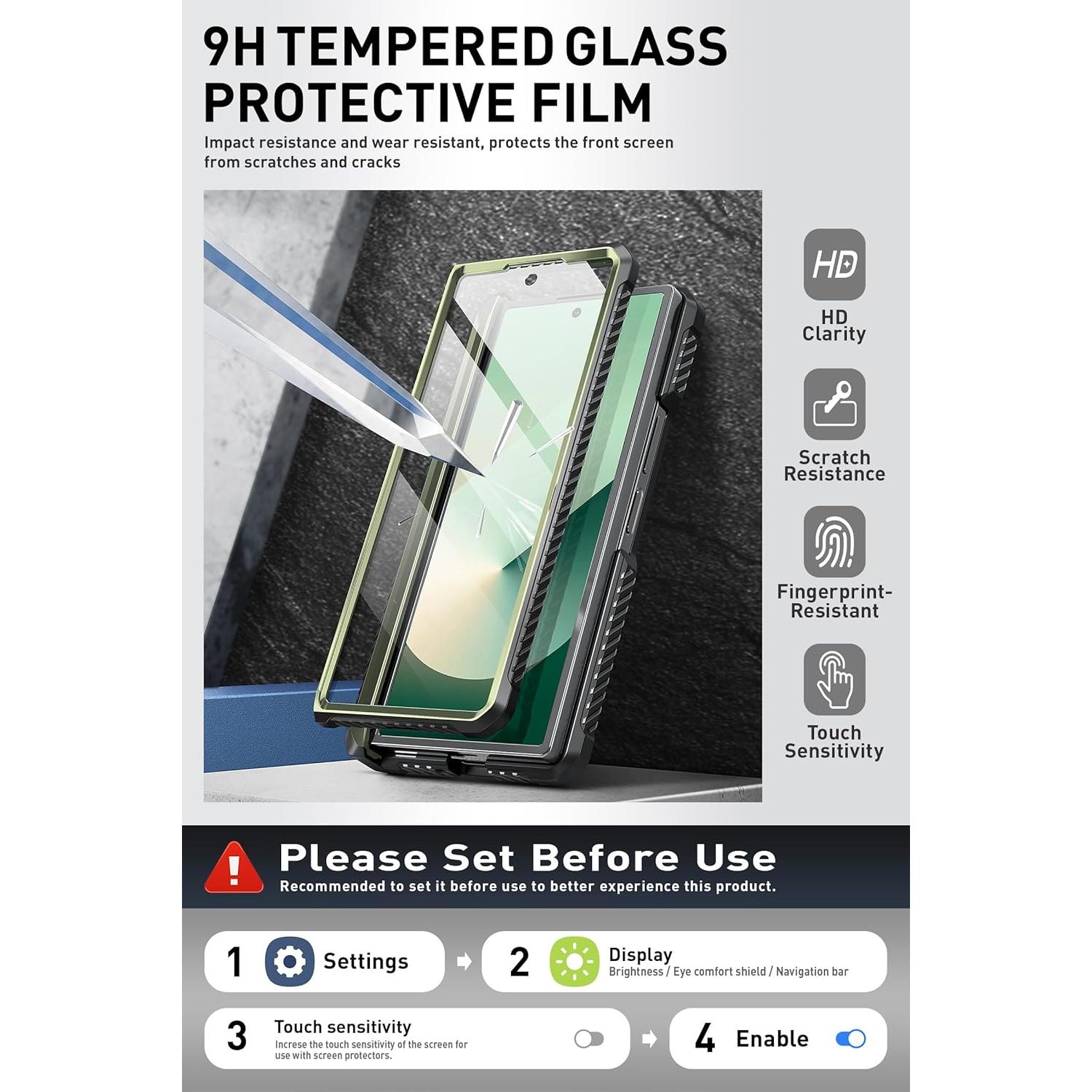 Funda i-Blason para Samsung Galaxy Z Fold 6 con Soporte S Pen