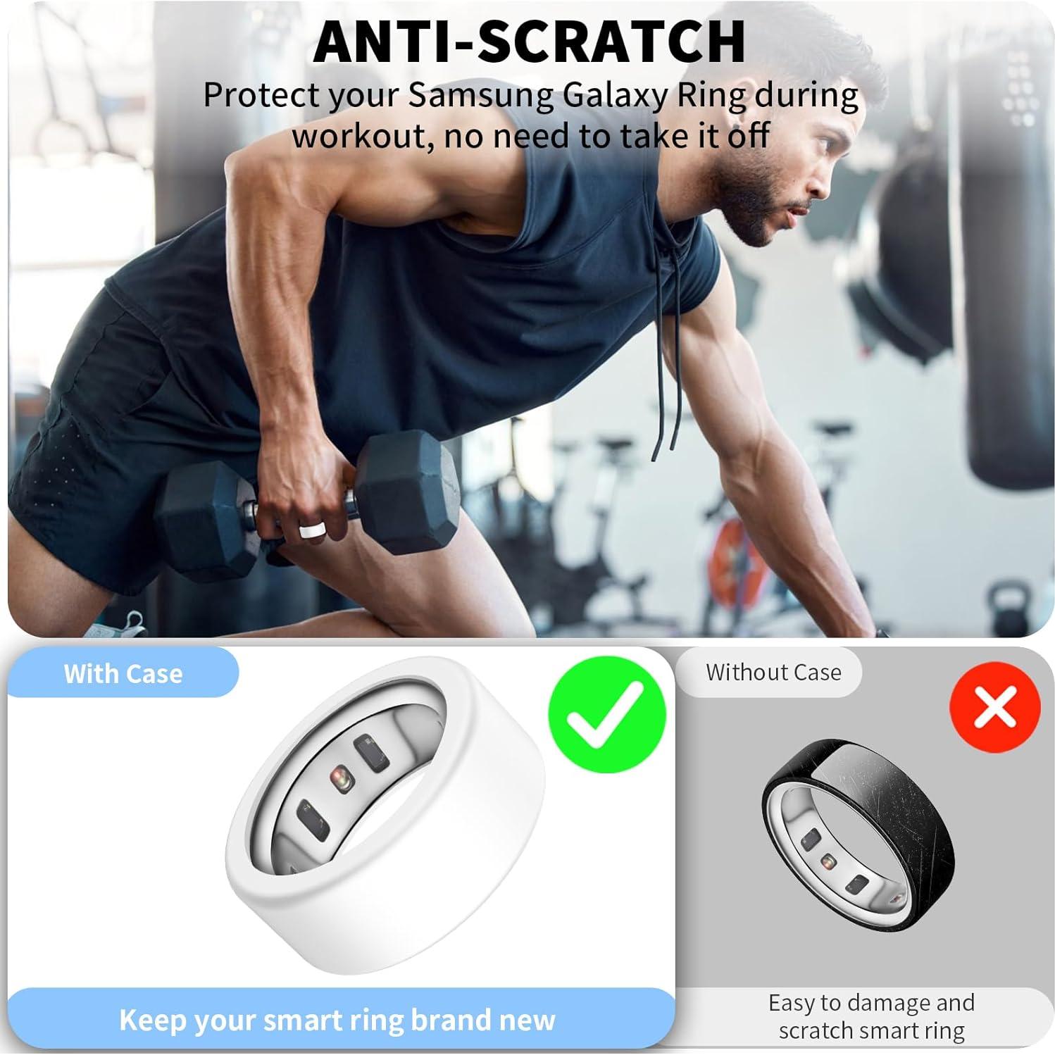 Paquete de 6 fundas de silicona para Oura Ring Gen 4 y 3