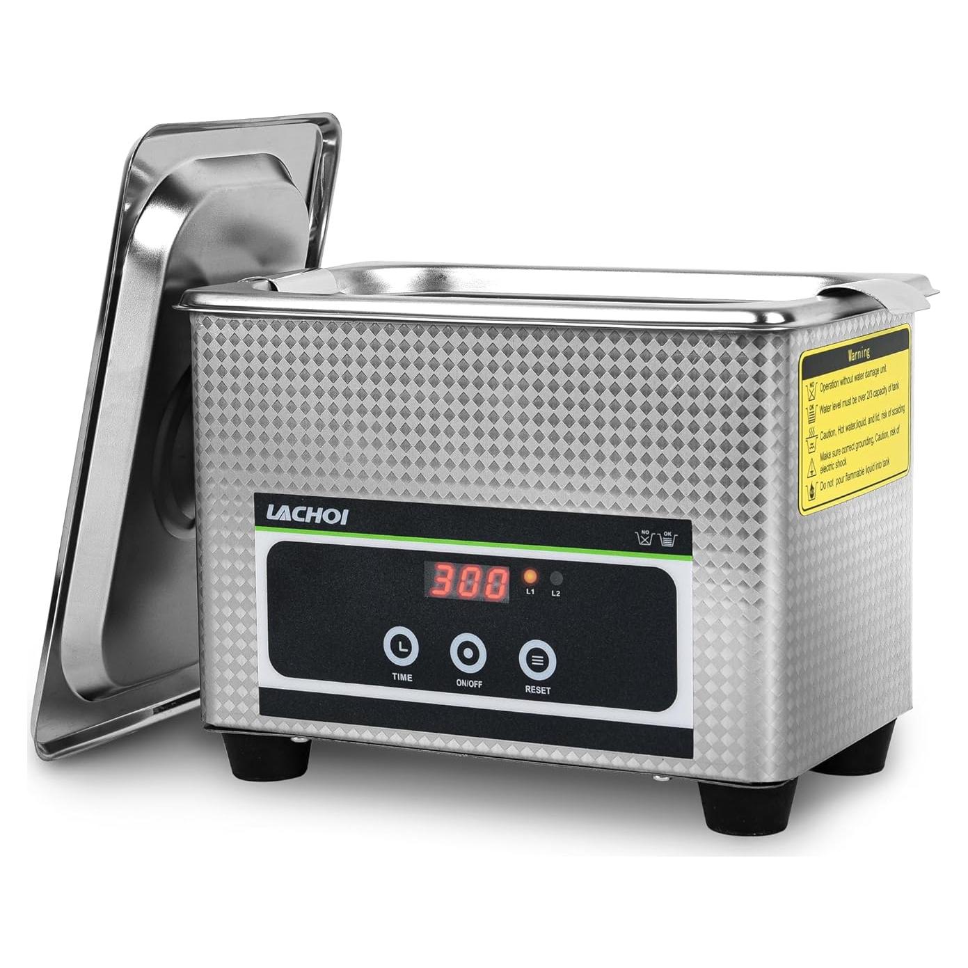 Limpiador ultrasónico LACHOI 800ml digital 40kHz acero inoxidable