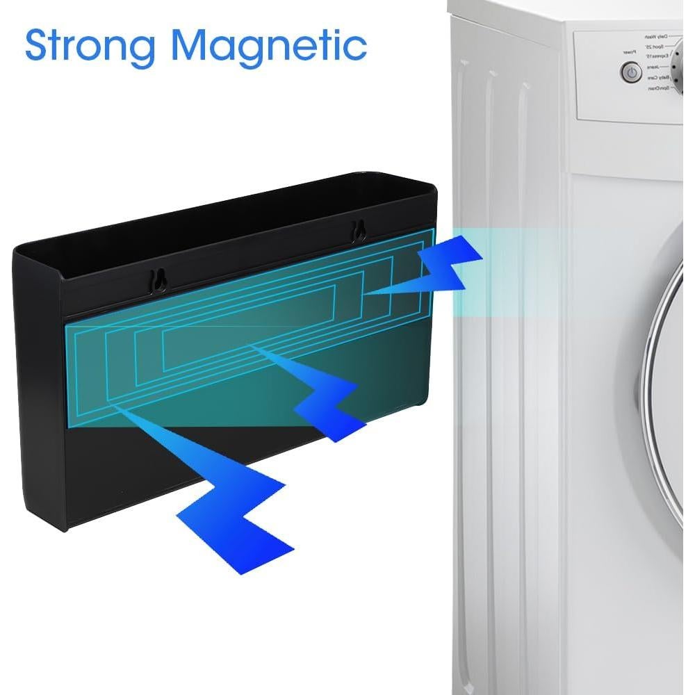 Caja de Almacenamiento Magnética Picowe 3 Piezas - Negro