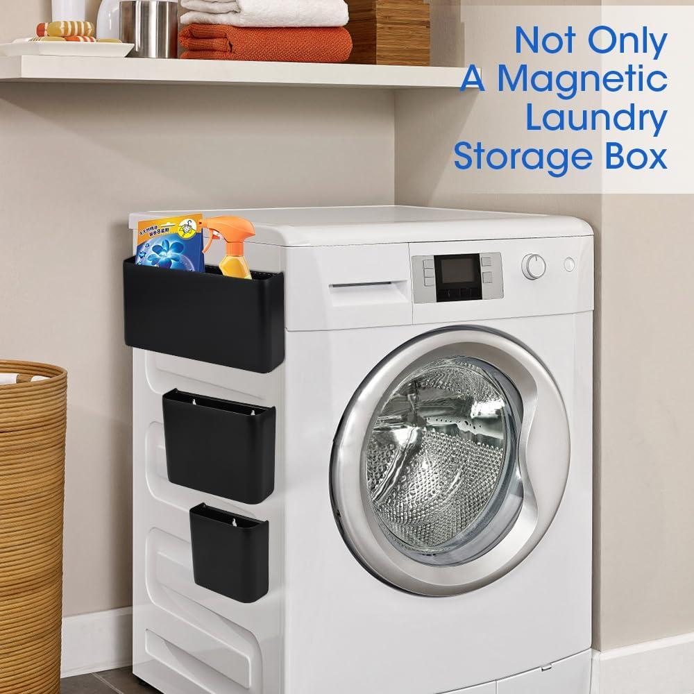 Caja de Almacenamiento Magnética Picowe 3 Piezas - Negro