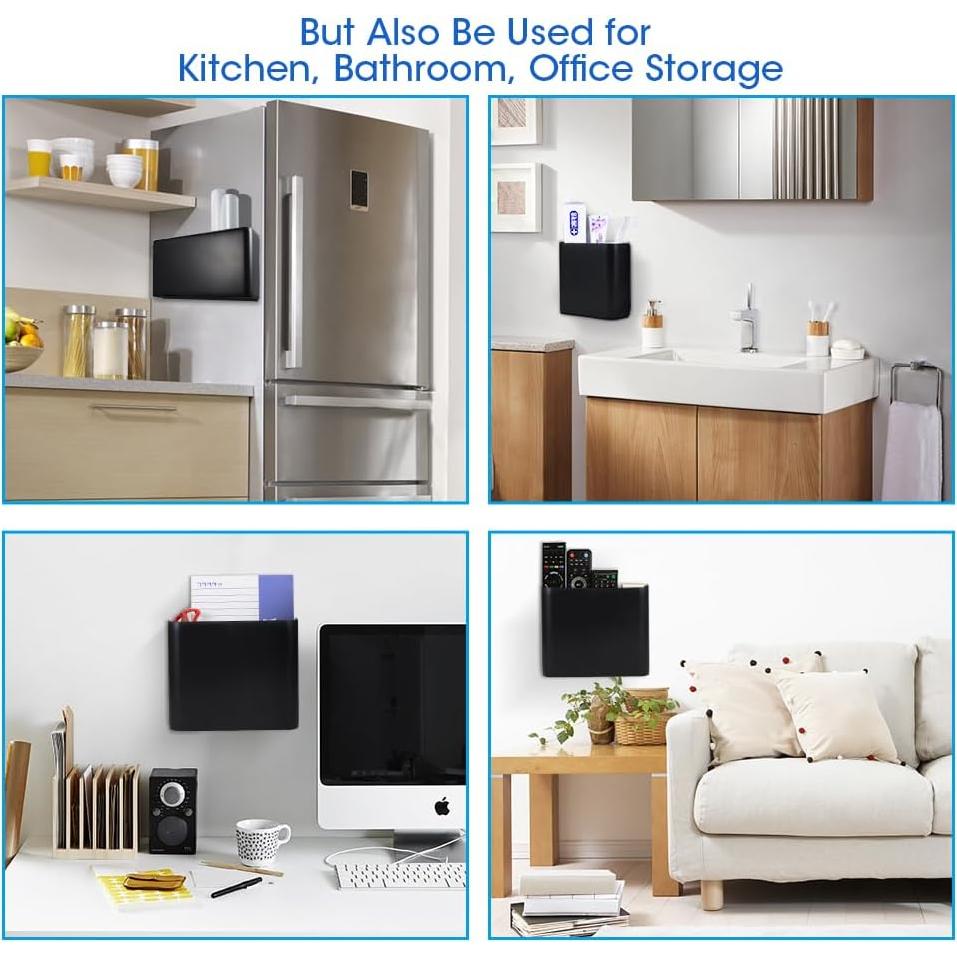 Caja de Almacenamiento Magnética Picowe 3 Piezas - Negro