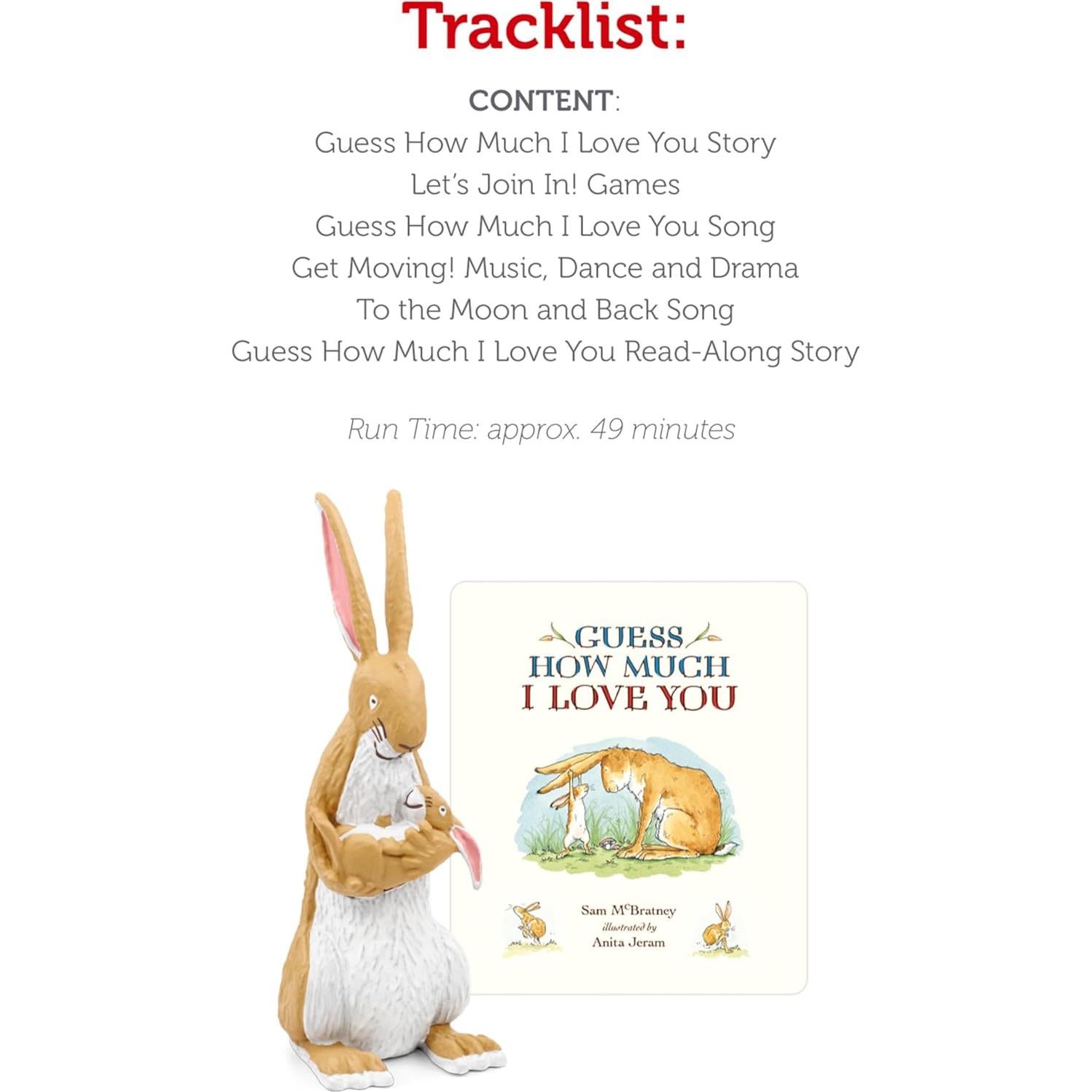 Figura de Audio Tonies Adivina Cuánto Te Quiero 38g