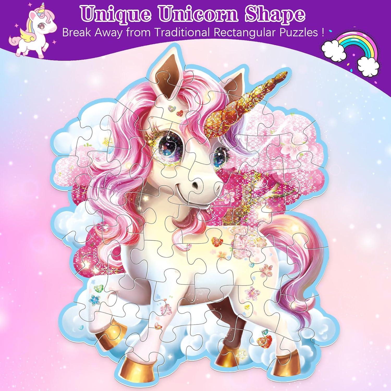 Rompecabezas de Piso Unicornio 45 Piezas Aliex 84x71 cm