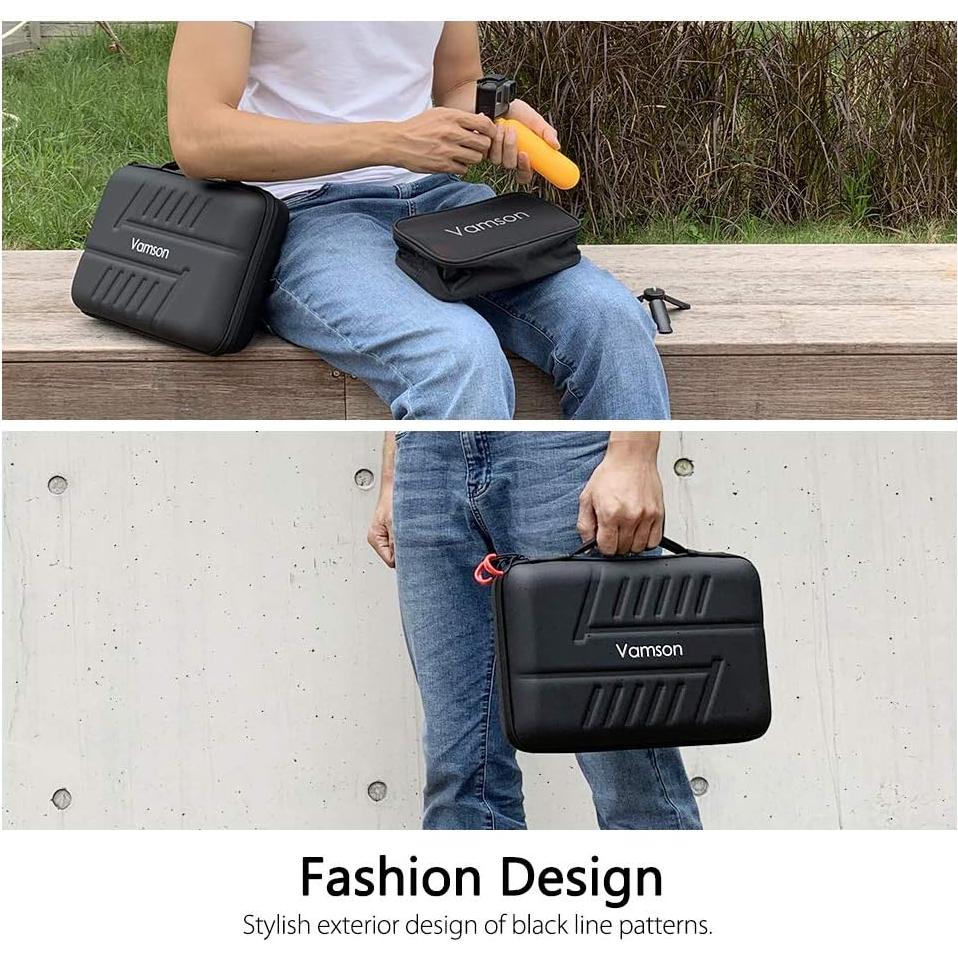 Estuche de Transporte Vamson para Cámaras de Acción - Impermeable