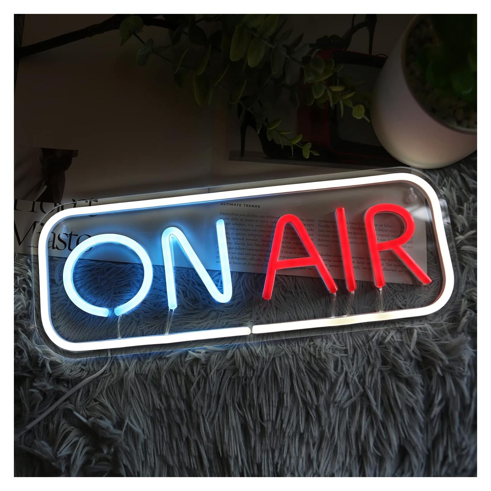 Luz de Neón LED ON AIR Fionnuar 40x15 cm con USB