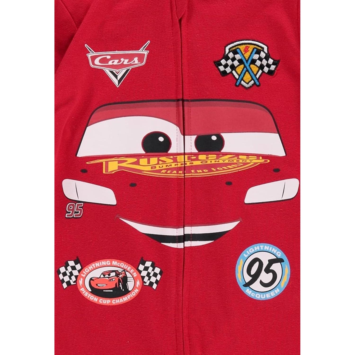 Mono de Cosplay Disney Pixar Cars para Bebé 18-24 Meses Rojo