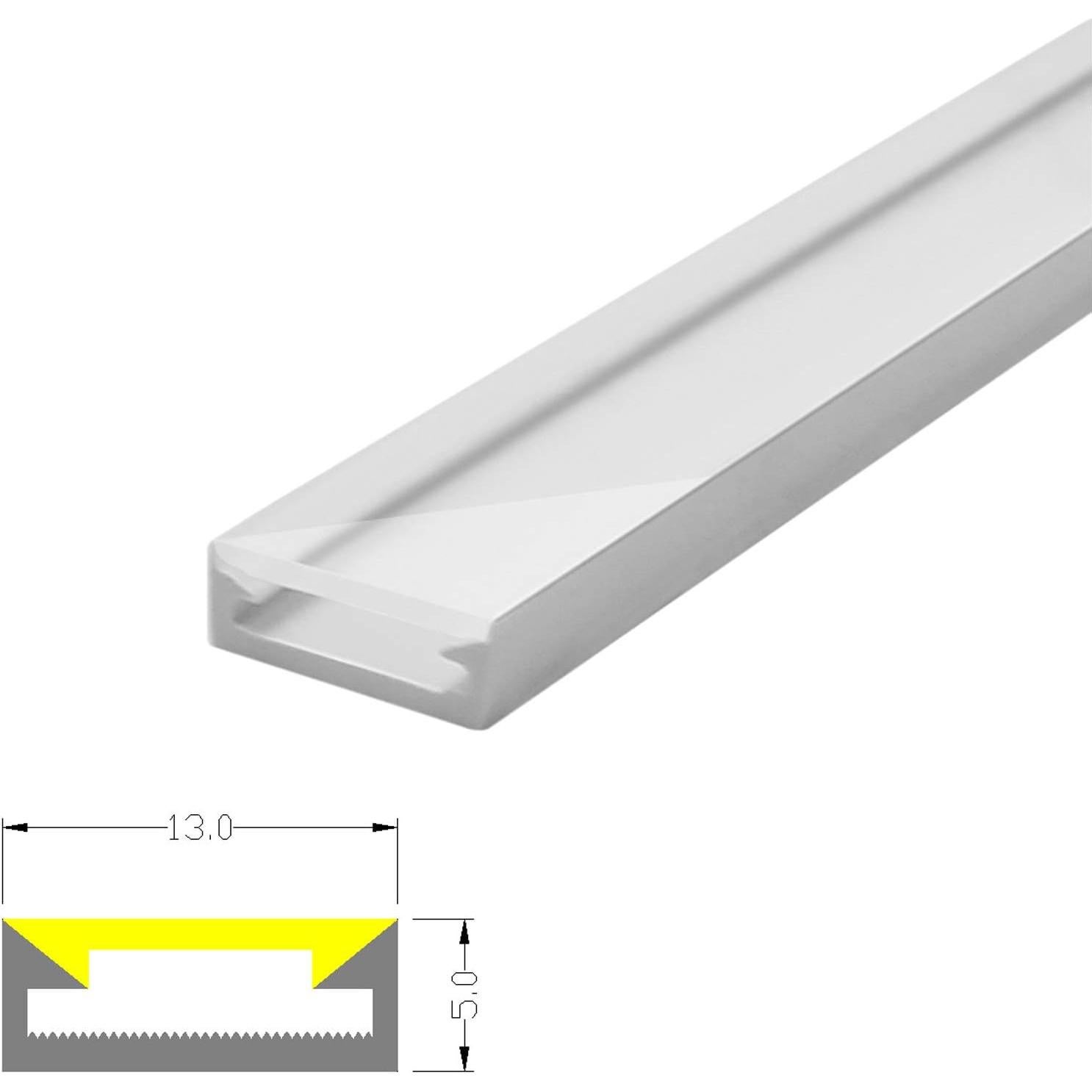Canal LED de Silicona 5M IP68 para Tira de Luz 10mm LEDLightsWorld