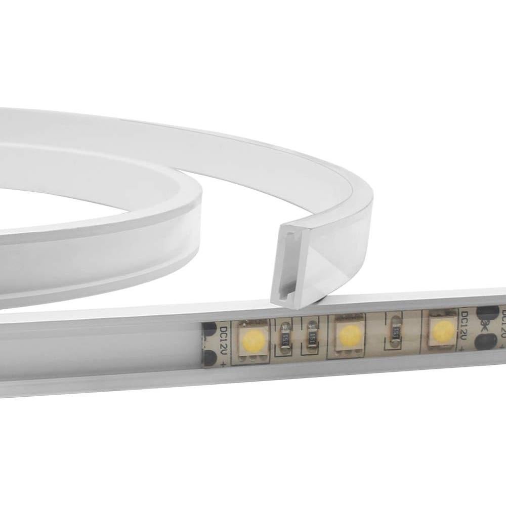 Canal LED de Silicona 5M IP68 para Tira de Luz 10mm LEDLightsWorld