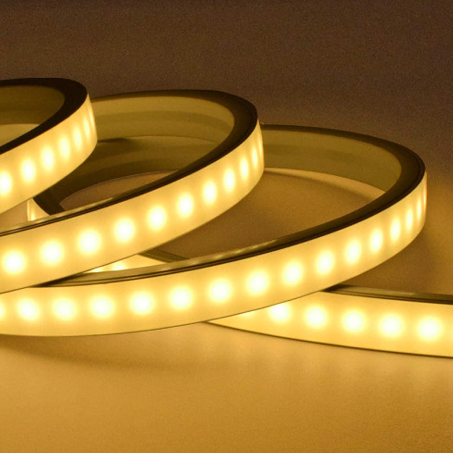 Canal LED de Silicona 5M IP68 para Tira de Luz 10mm LEDLightsWorld