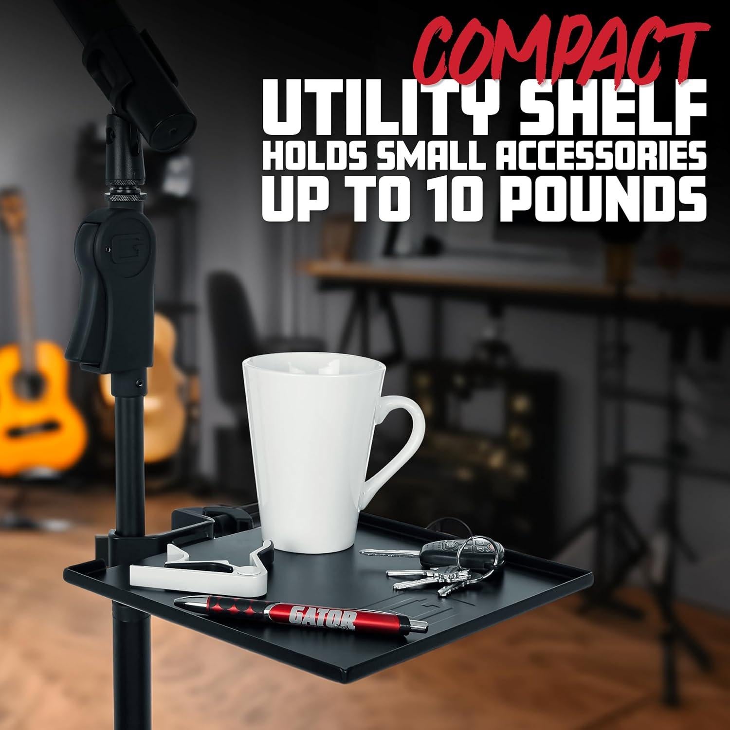 Estante de Utilidad Gator Frameworks GFW-SHELF0909 9x9" Negro