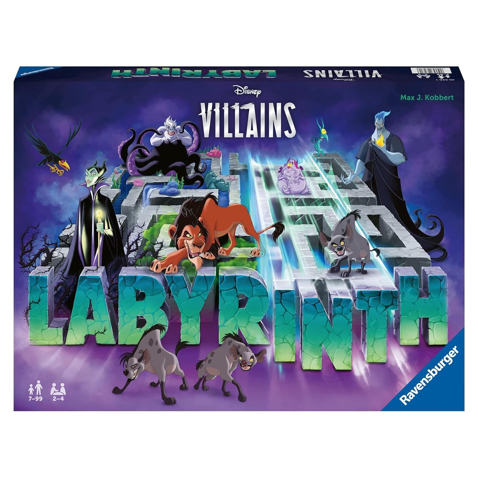 Juego de Mesa Laberinto de Villanos Disney Ravensburger 7+