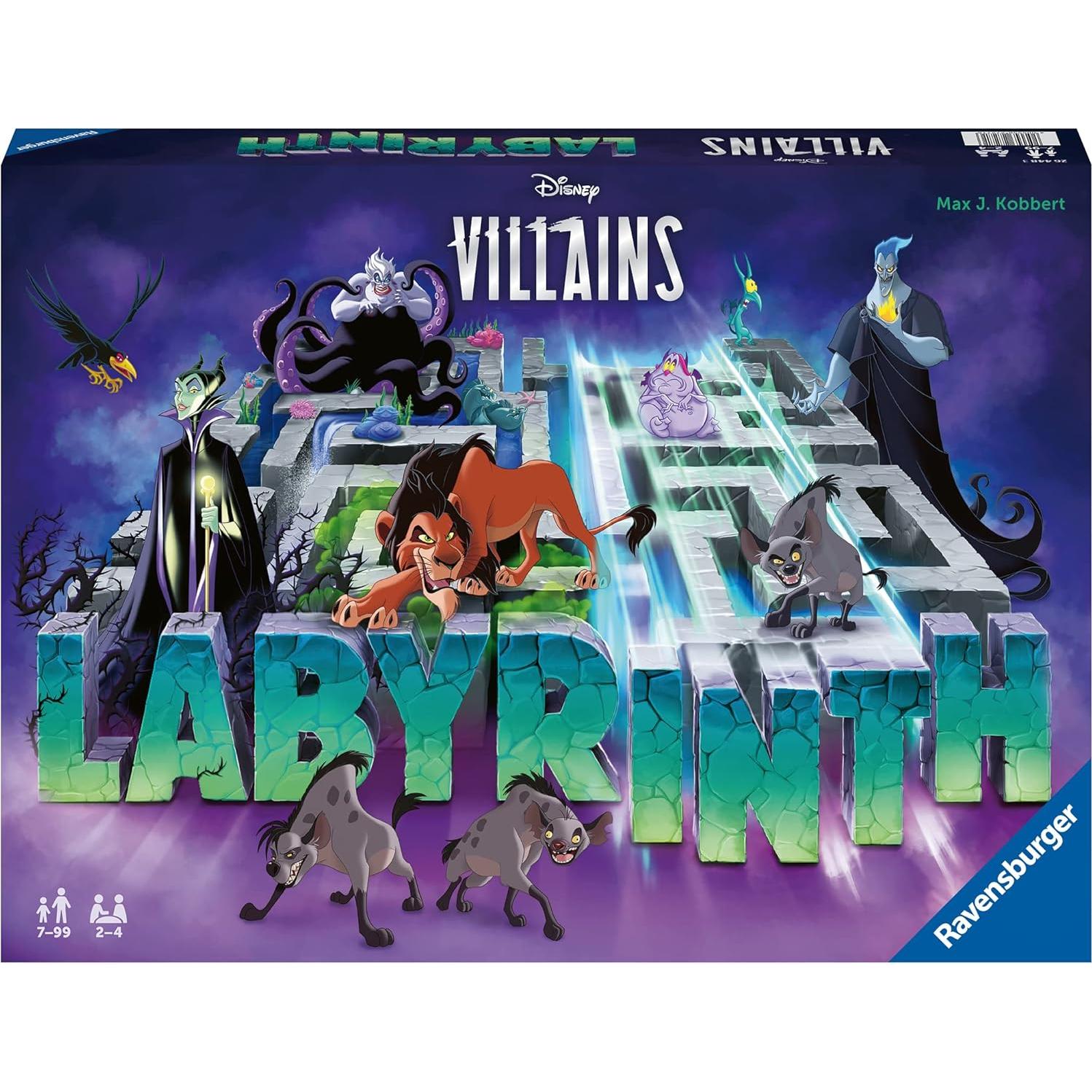 Juego de Mesa Laberinto de Villanos Disney Ravensburger 7+