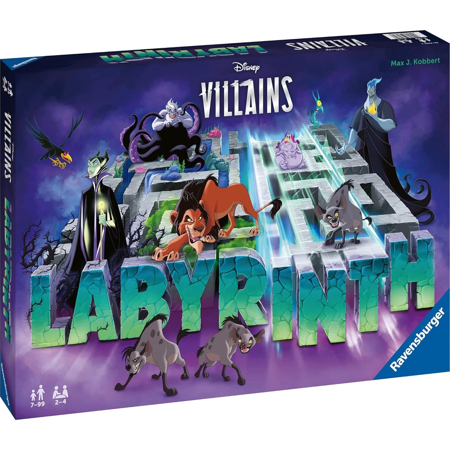 Juego de Mesa Laberinto de Villanos Disney Ravensburger 7+
