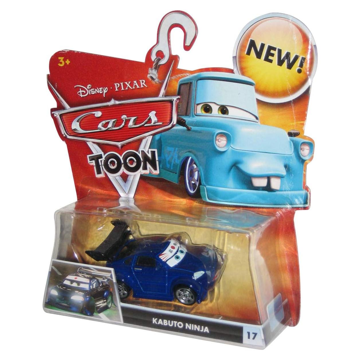 Coche de Fundición Disney Pixar Cars Toon Kabuto Ninja 17