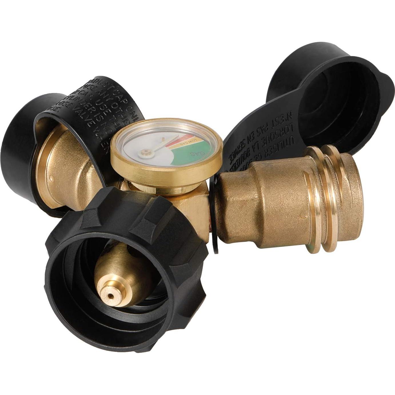 Divisor de Tanque de Propano Kohree 2 Vías con Medidor