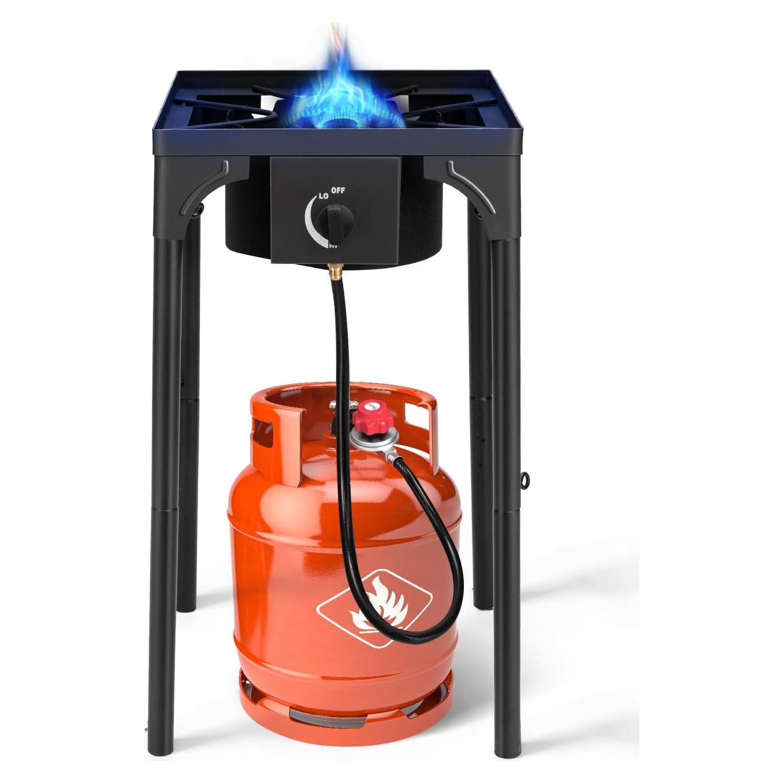 Estufa de Gas Portátil Outvita 75,000 BTU para Camping