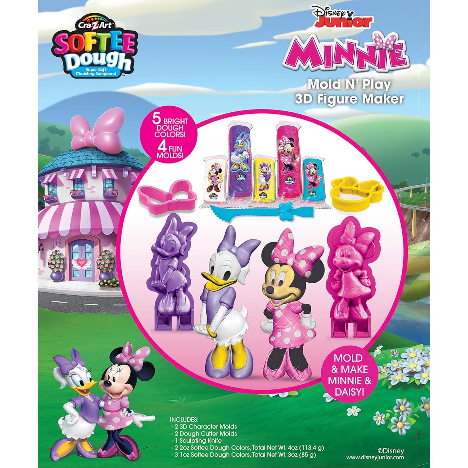 Cra-Z-Art Molde N' Juega Disney Minnie 3D con Masas