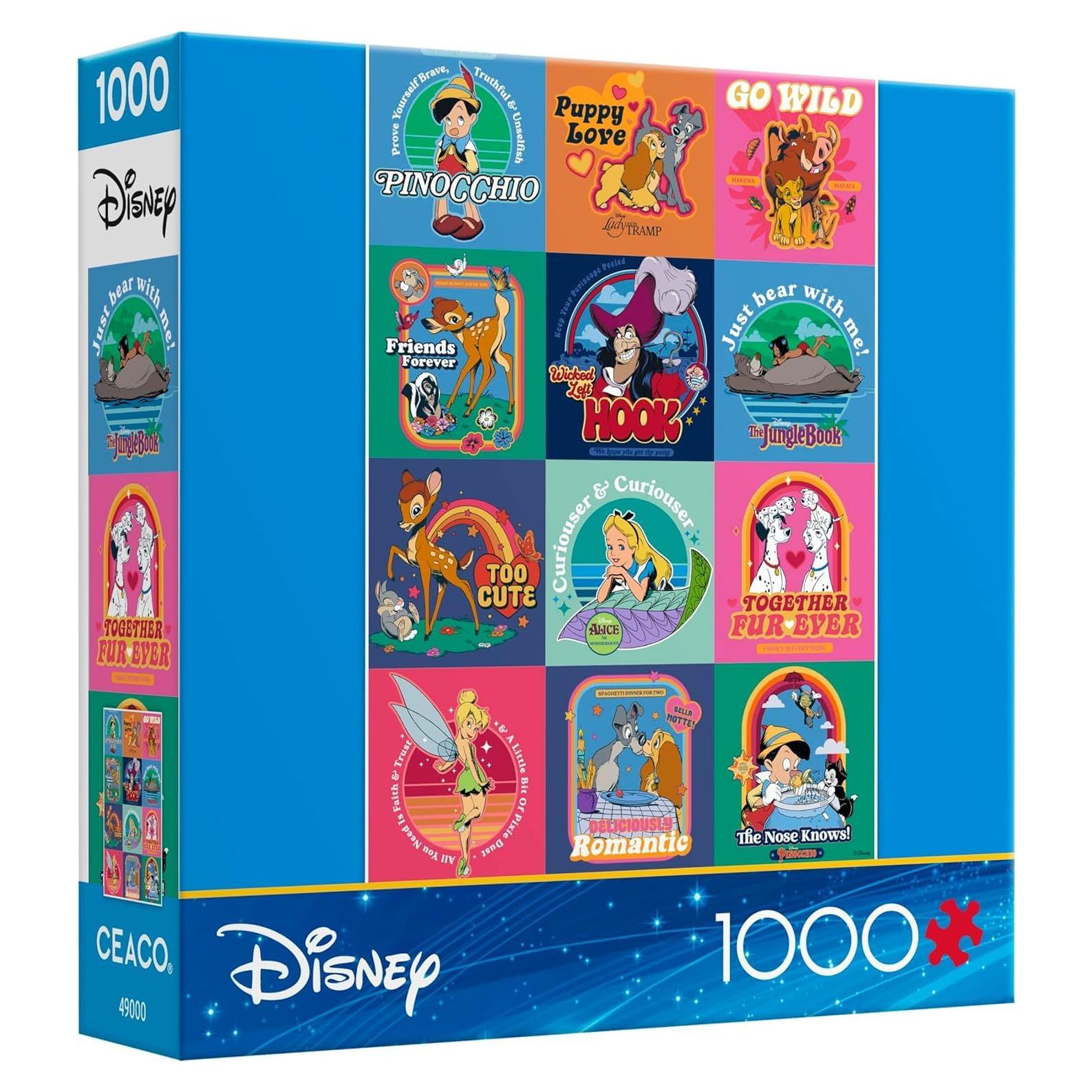 Rompecabezas Ceaco Disney 1000 Piezas 67.6x48.3cm