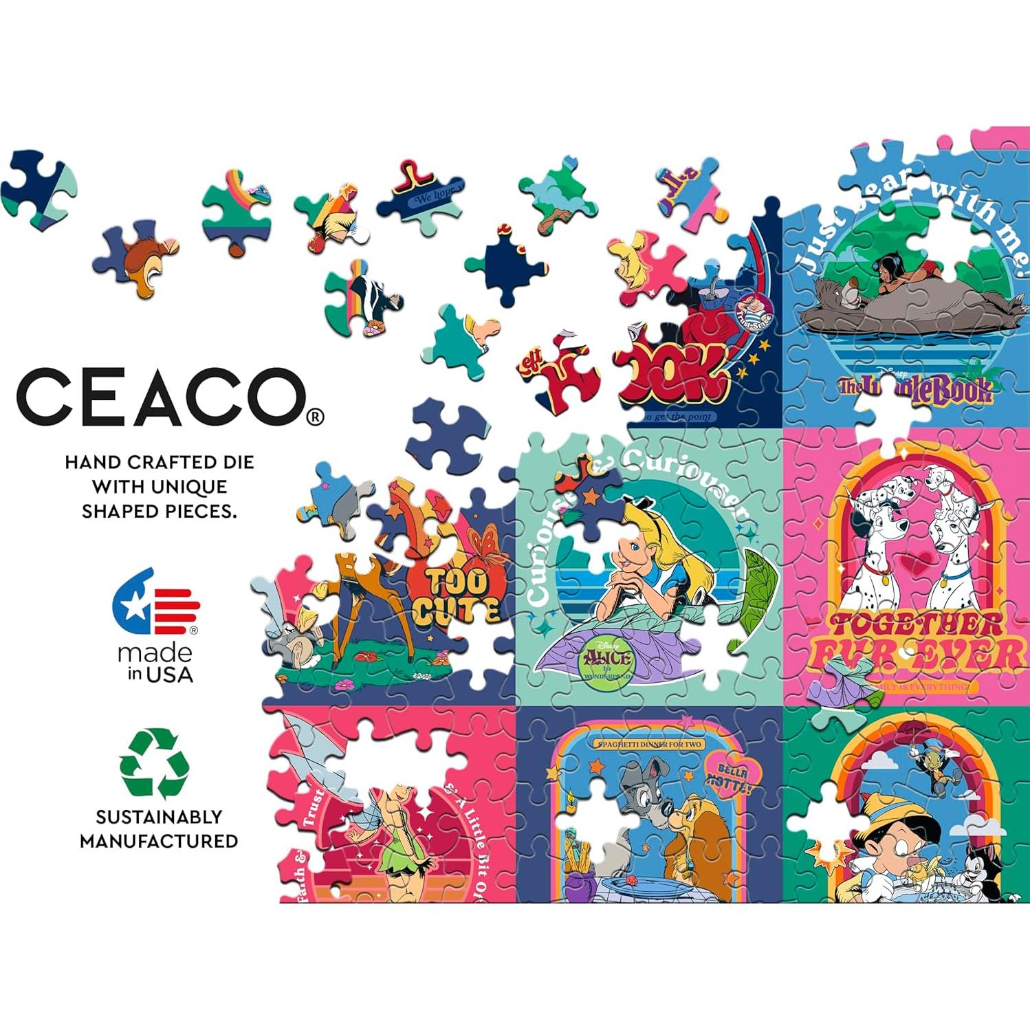 Rompecabezas Ceaco Disney 1000 Piezas 67.6x48.3cm