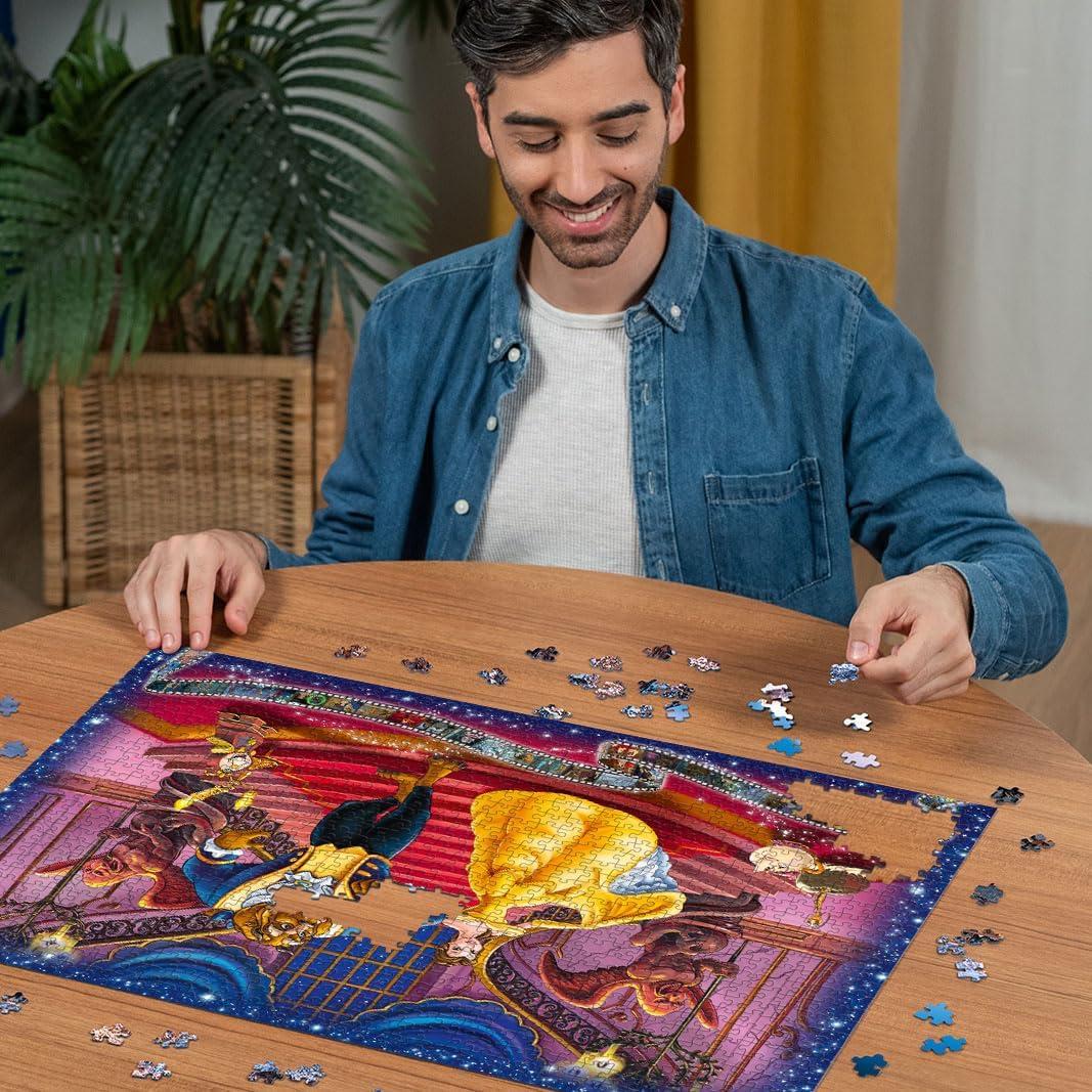 Rompecabezas Ravensburger 1000 Piezas La Bella y la Bestia