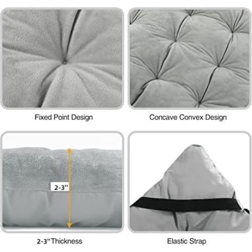 Almohadilla de Cama Plegable REDCAMP 190.5x76.2cm Terciopelo