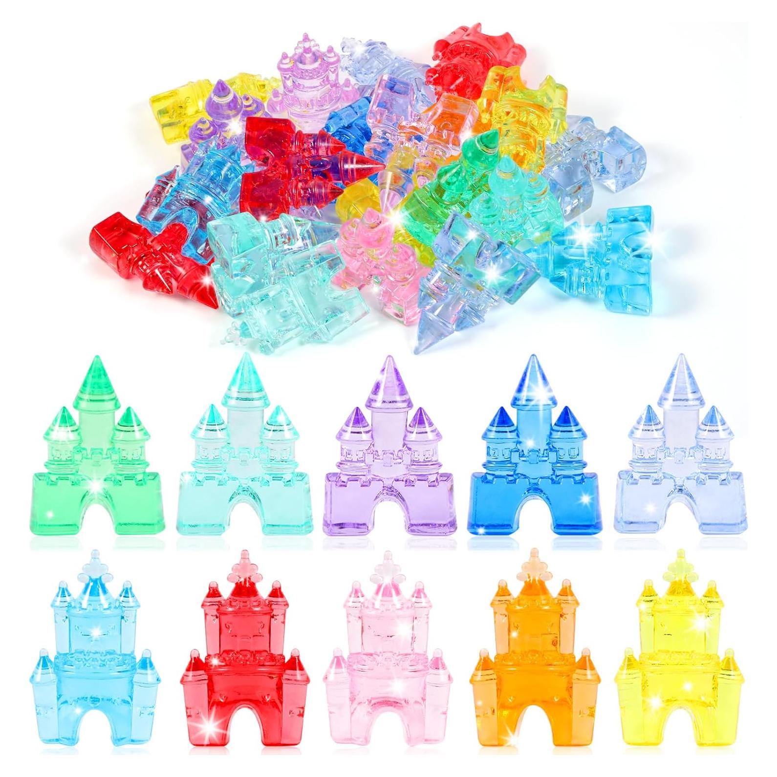 Gemitas Acrílicas de Buceo Niceup - Castillo de Princesa 65pcs