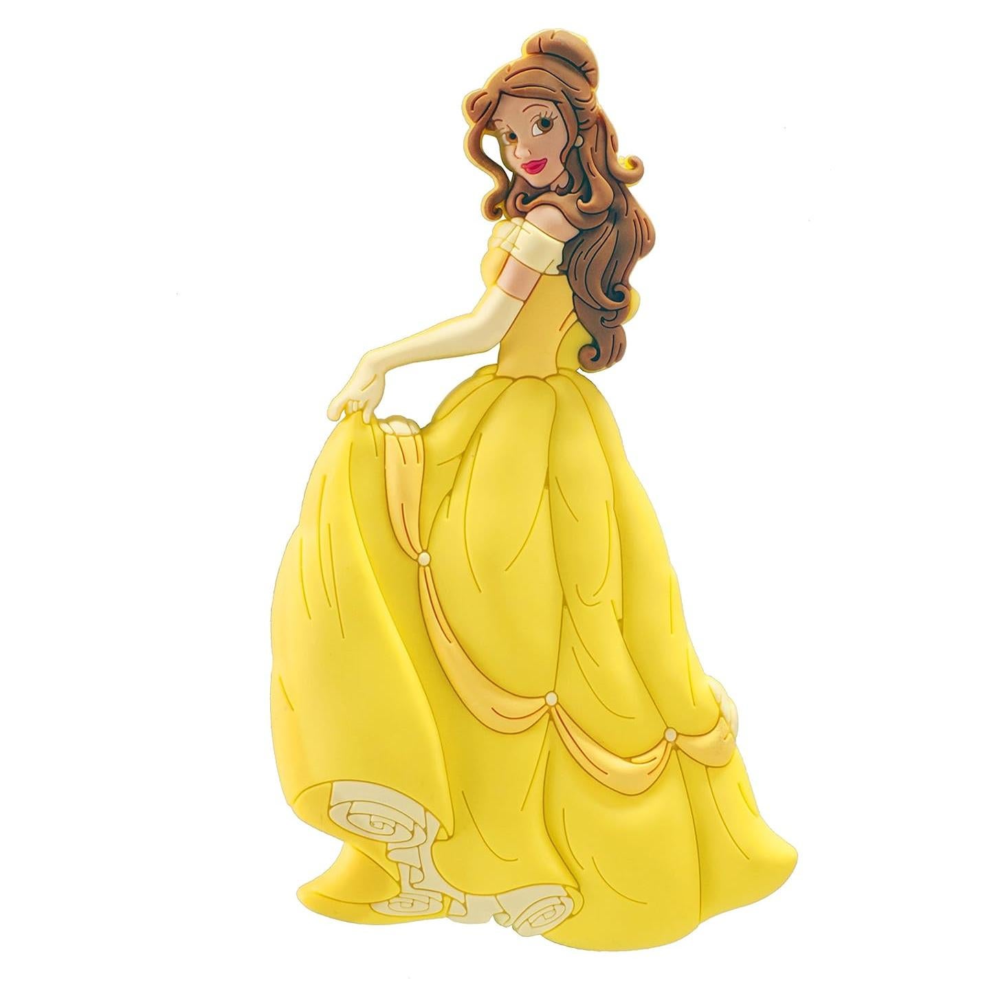 Imán de PVC suave Disney Belle 5x8 cm