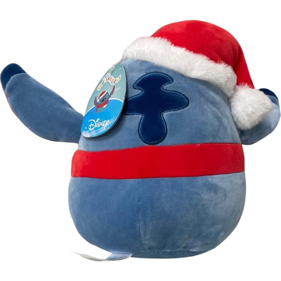 Peluche Squishmallow Disney Stitch Navidad 20 cm KellyToy