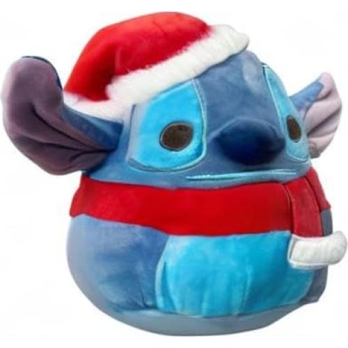 Peluche Squishmallow Disney Stitch Navidad 20 cm KellyToy