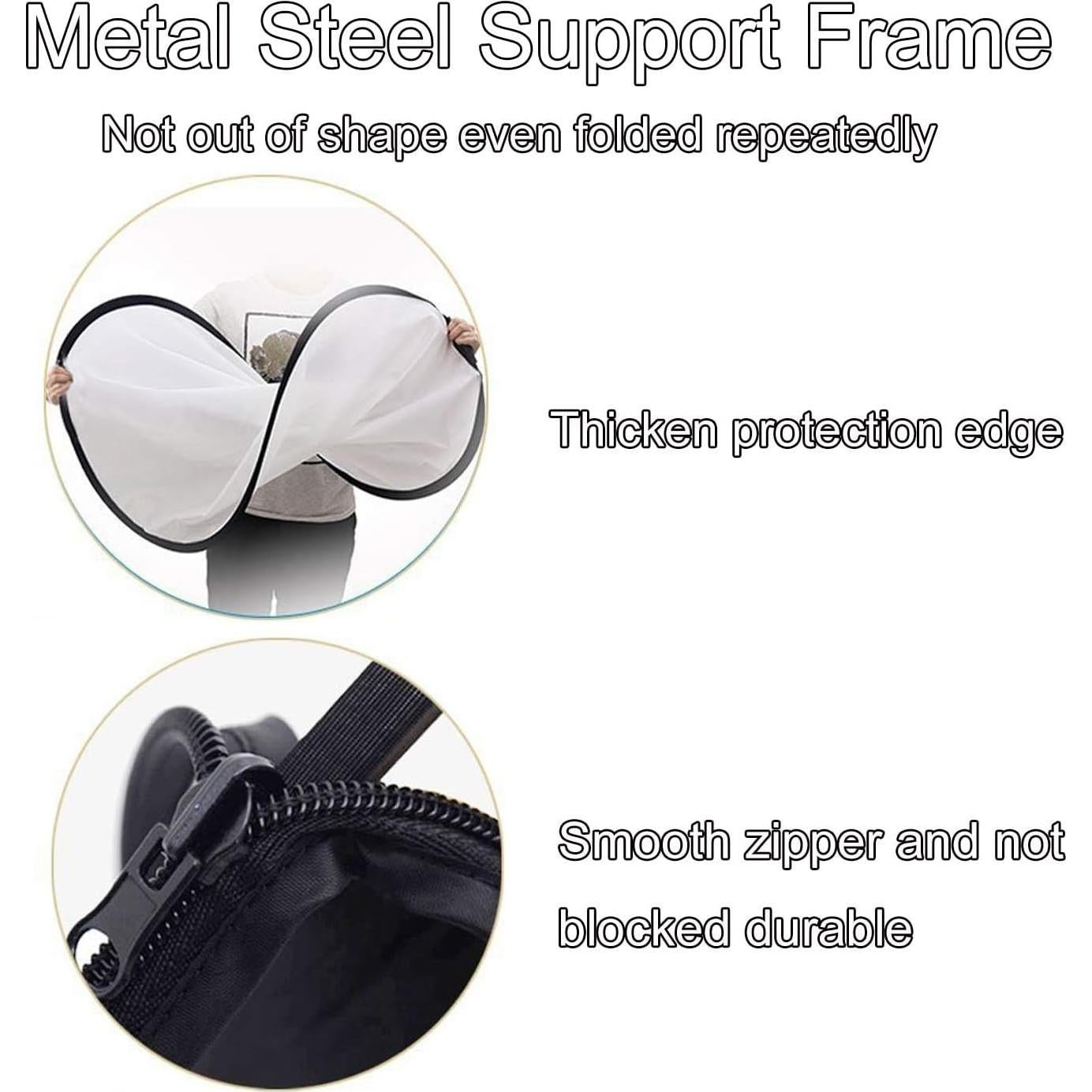 Kit de Reflector de Fotografía 7-en-1 Cámara Reflex 60cm