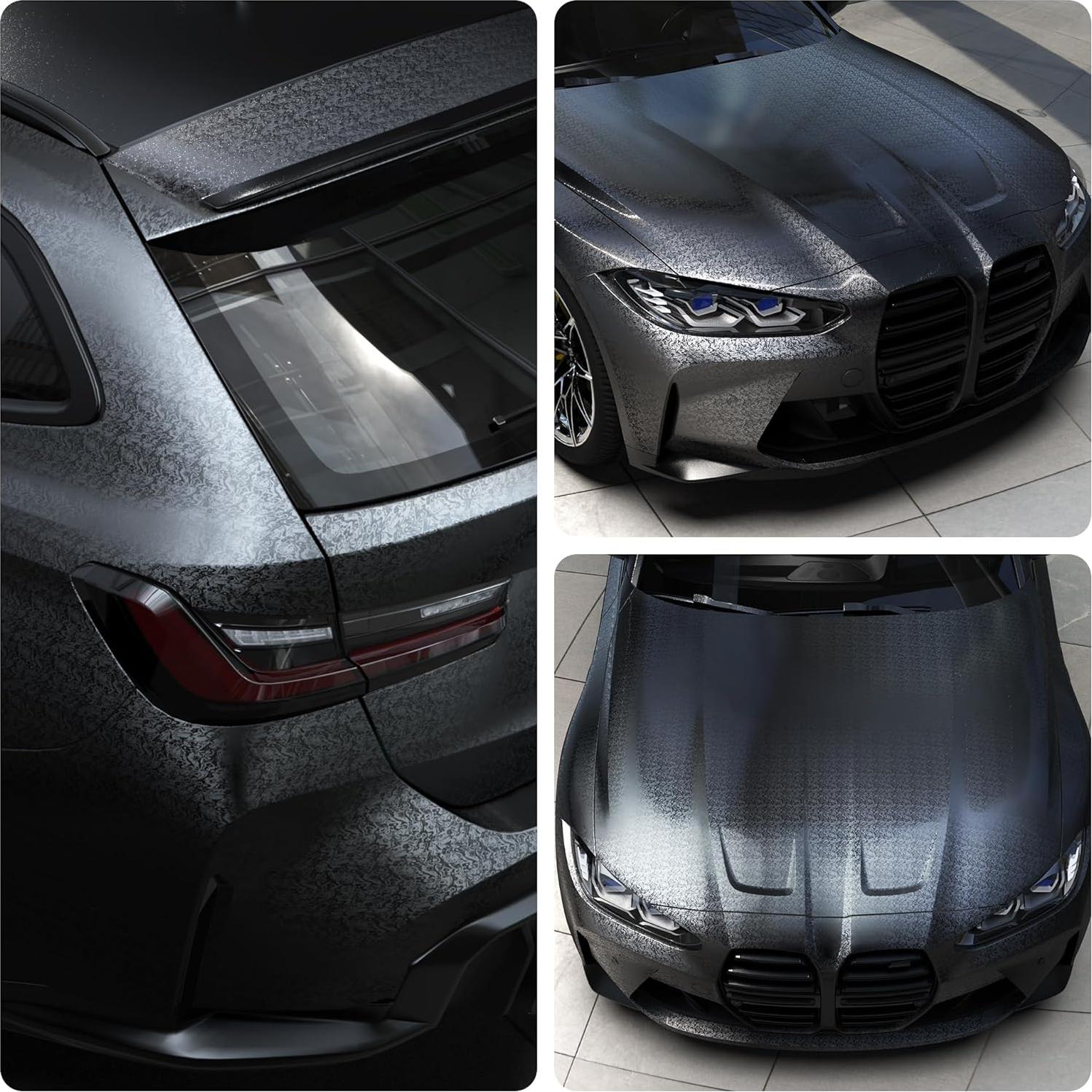 Envoltura de Vinilo Lypumso 3D Textura Fantasma Cómica 0.30m x 1.52m