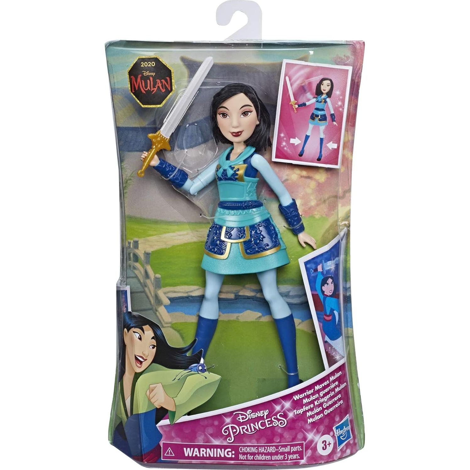 Muñeca Guerrero Mulan Disney Princess Hasbro 35.6 cm