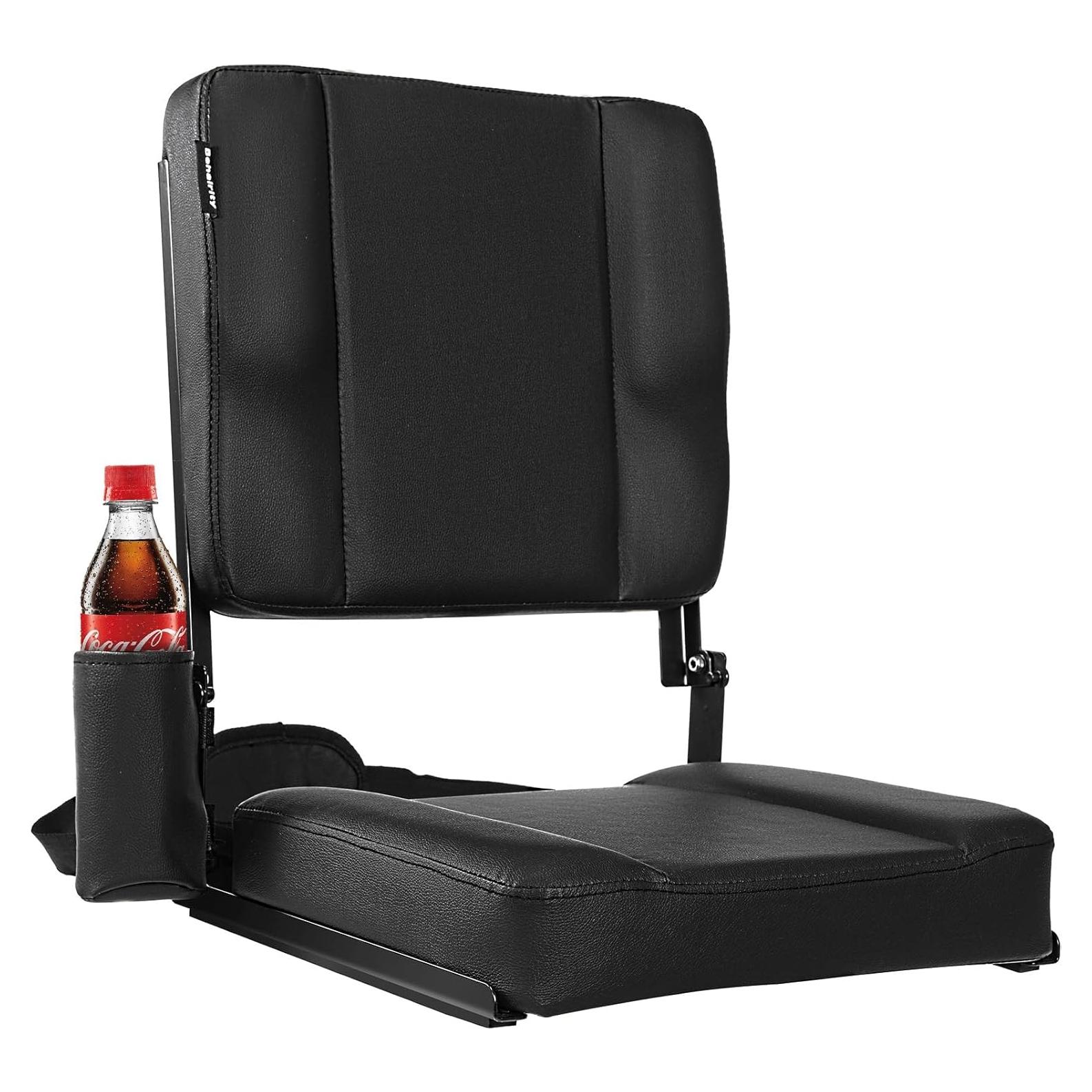 Asiento de Estadio Plegable Behairity BEZ01 con Respaldo y Cojín