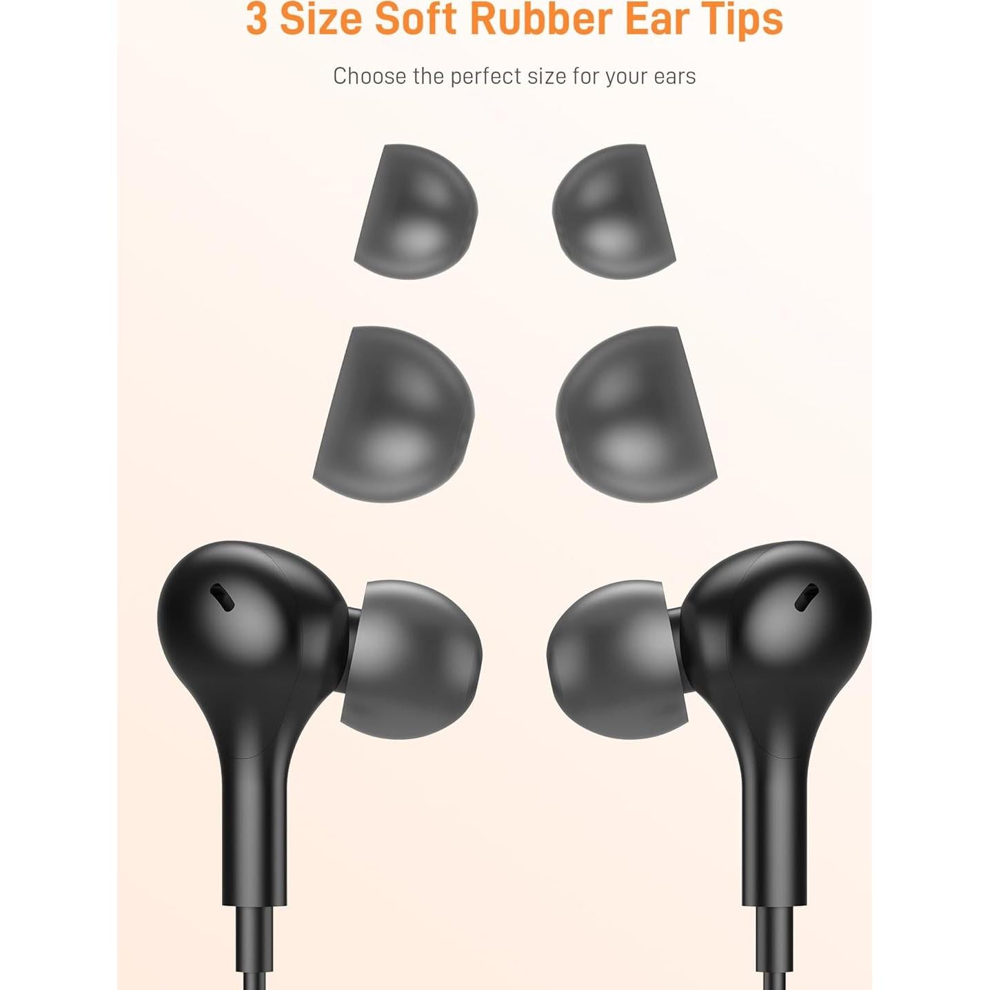 Auriculares USB C iMangoo para iPhone 15 16 Pro Max y Samsung