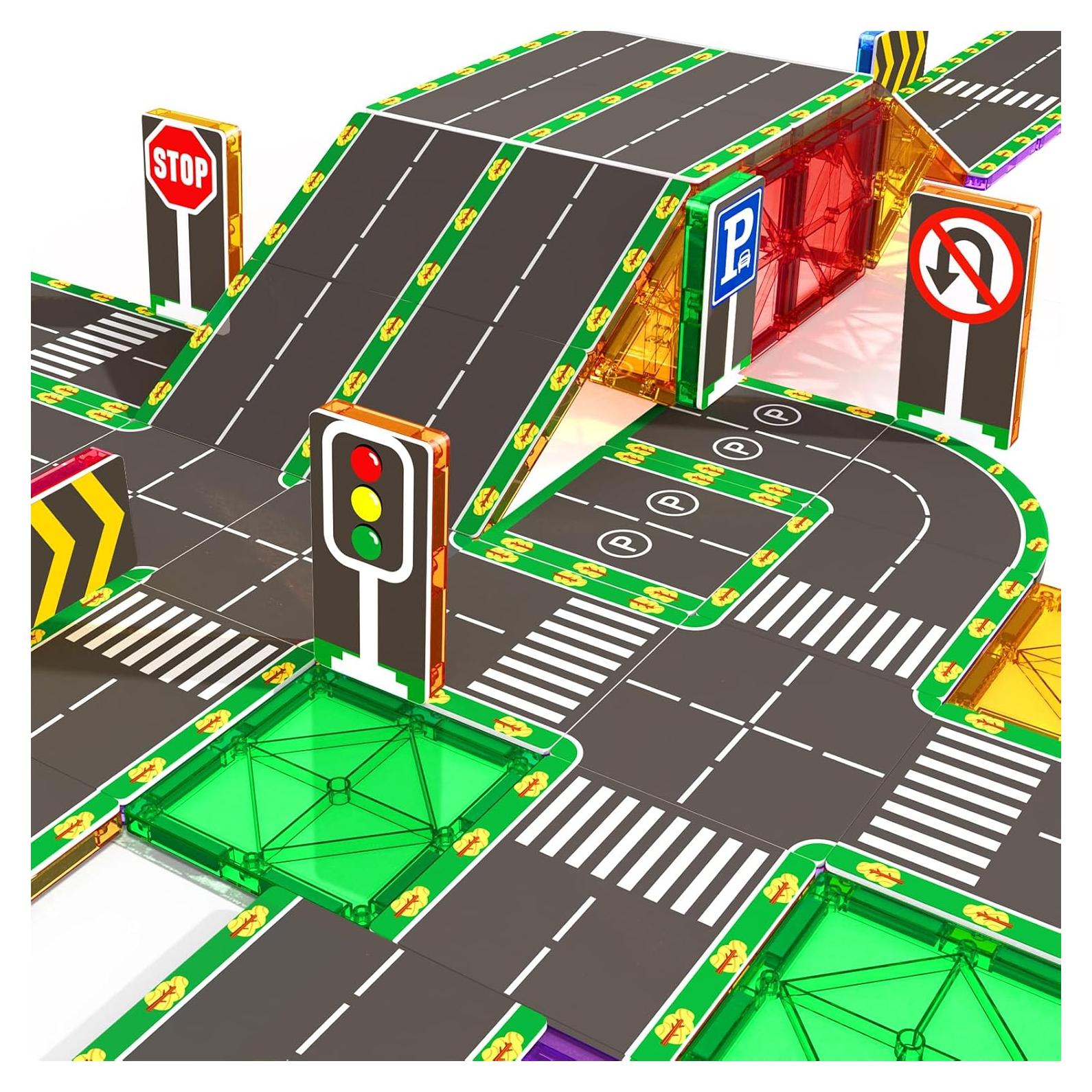 Azulejos Magnéticos para Niños Feoxialy 64PCS Juguetes Educativos