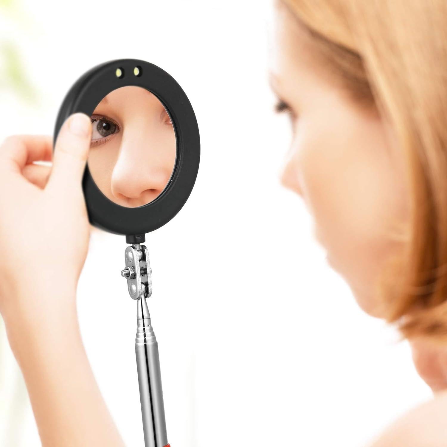 Espejo de Inspección LED Tatuo Telescópico 2 Piezas