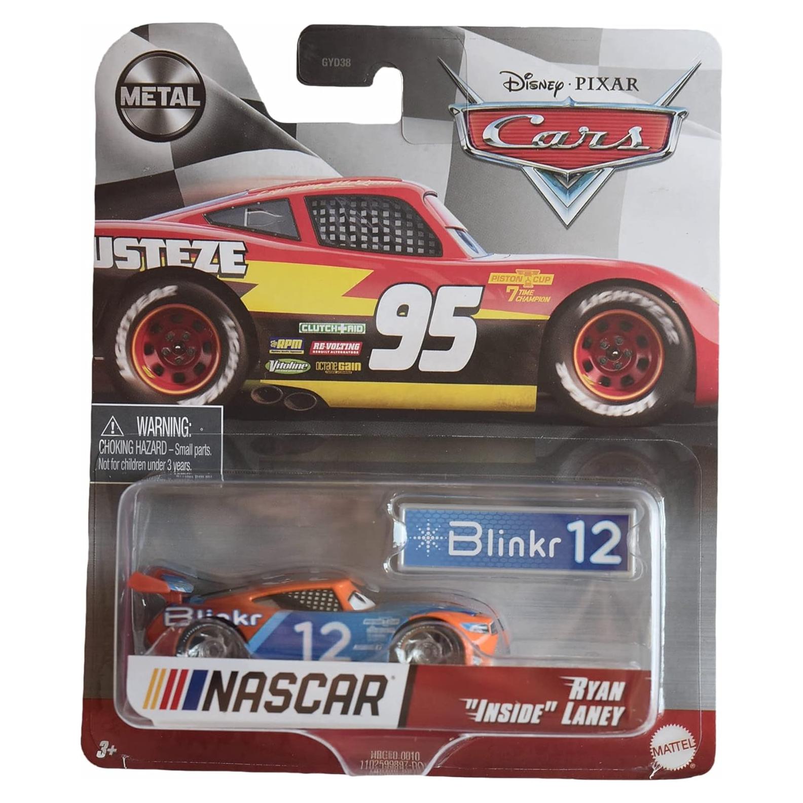 Disney Cars Ryan Inside Laney, [Orange] 1:55 Scale die cast