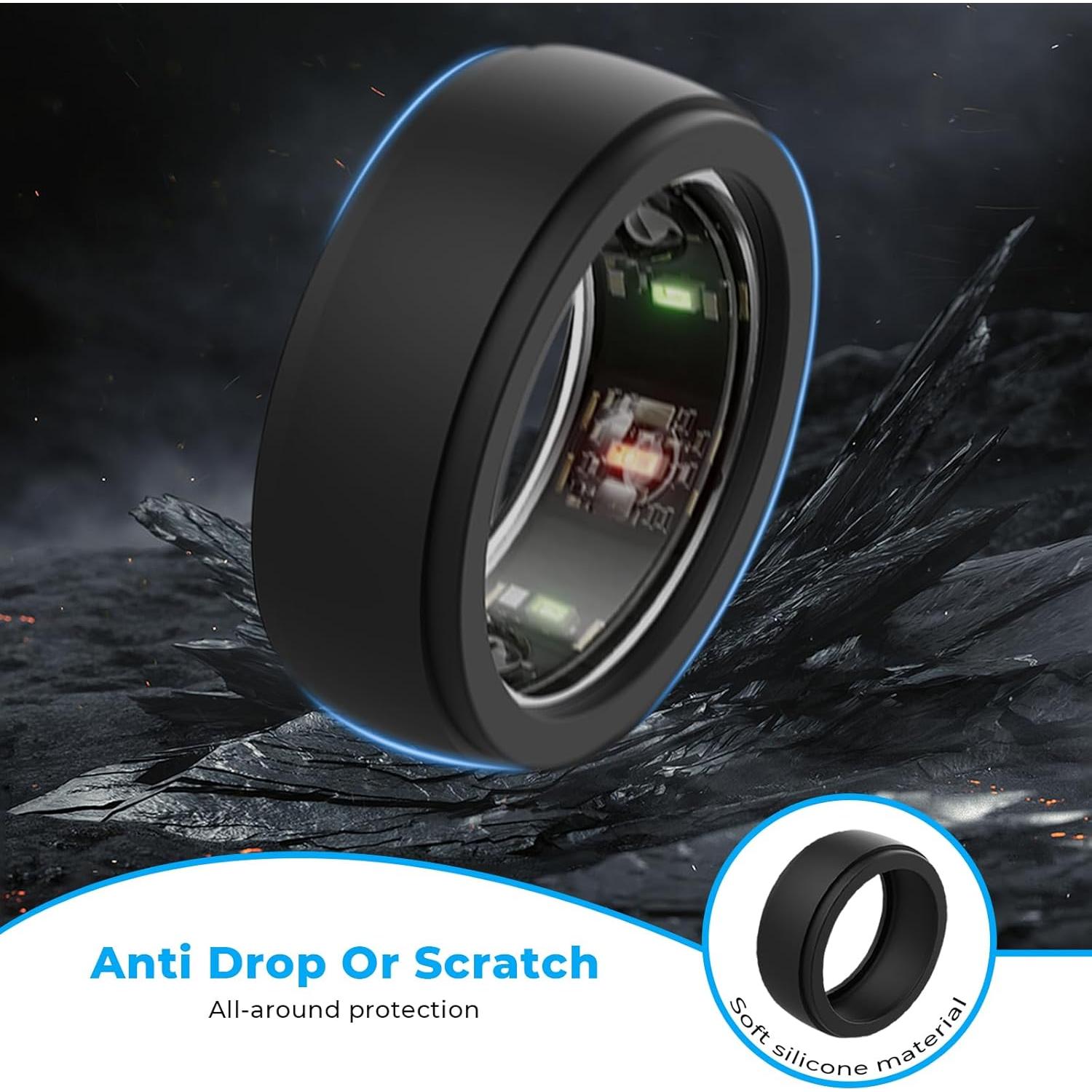 Paquete de 10 fundas de silicona para anillo Oura Gen 4/3 - Multicolor