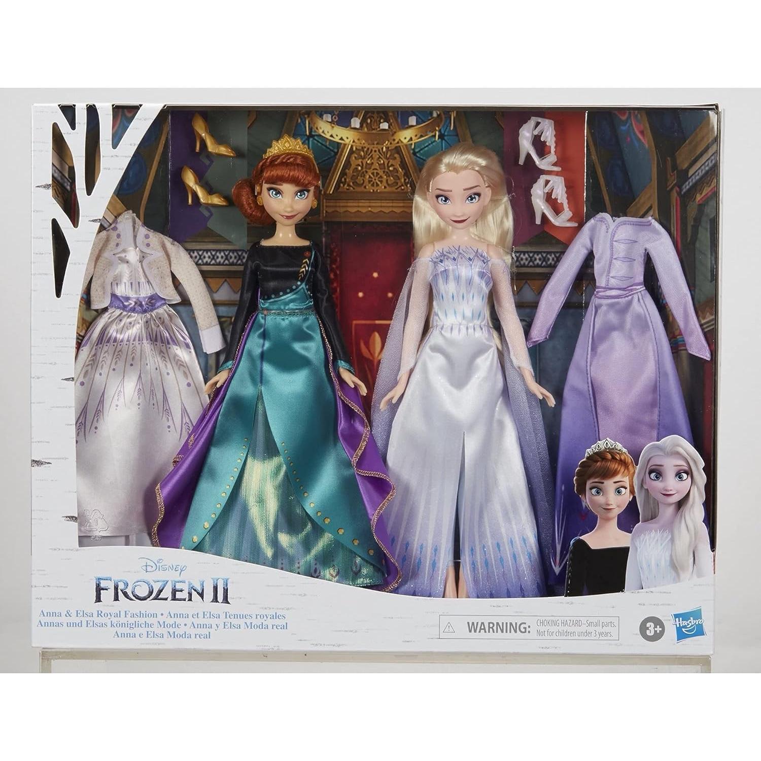 Muñecas de Moda Real Anna y Elsa Disney Frozen 2