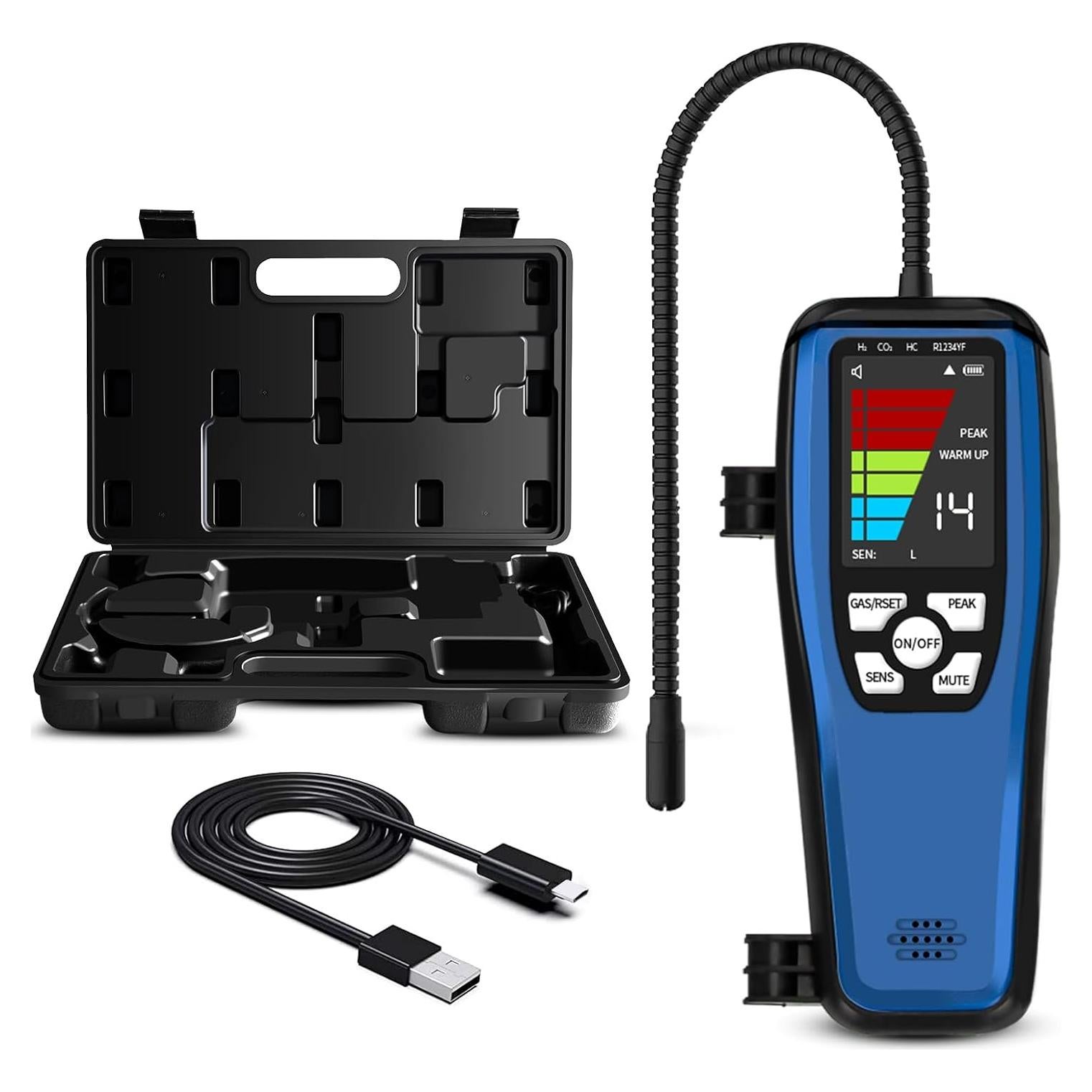 Detector de Fugas de Gas Aprvtio ALD-200 con Alarma Visual y Auditiva