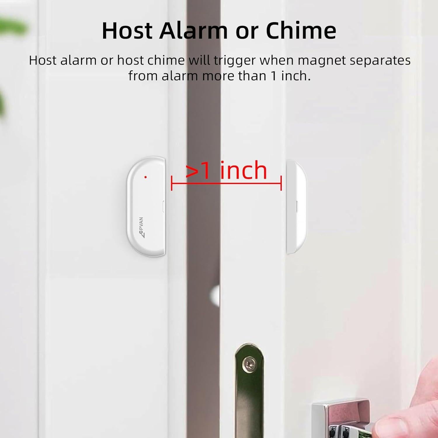 Sistema de Alarma Inalámbrico CPVAN con 6 Sensores y 2 Remotos