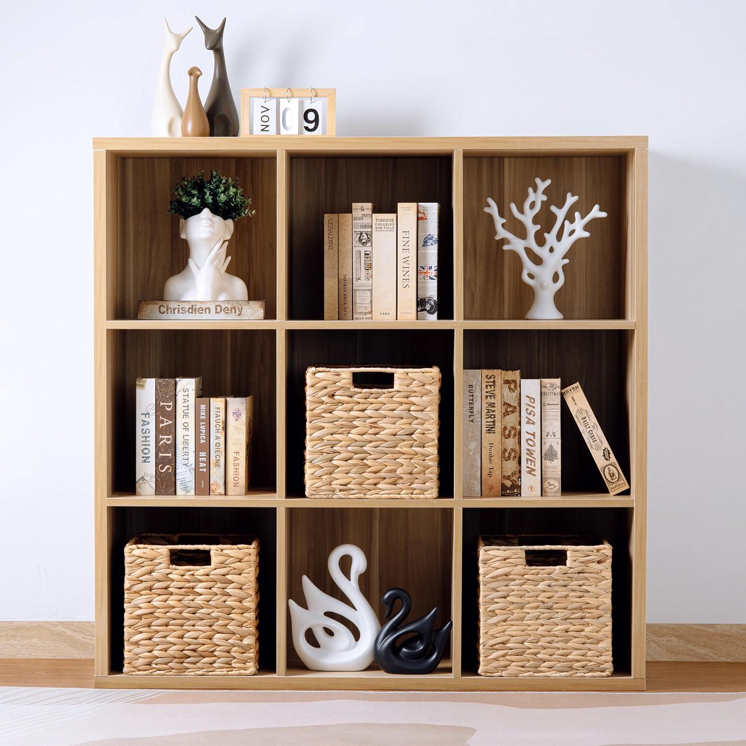 Cestas de Almacenamiento DINGTAI 10.5x10.5 Plegables de Mimbre