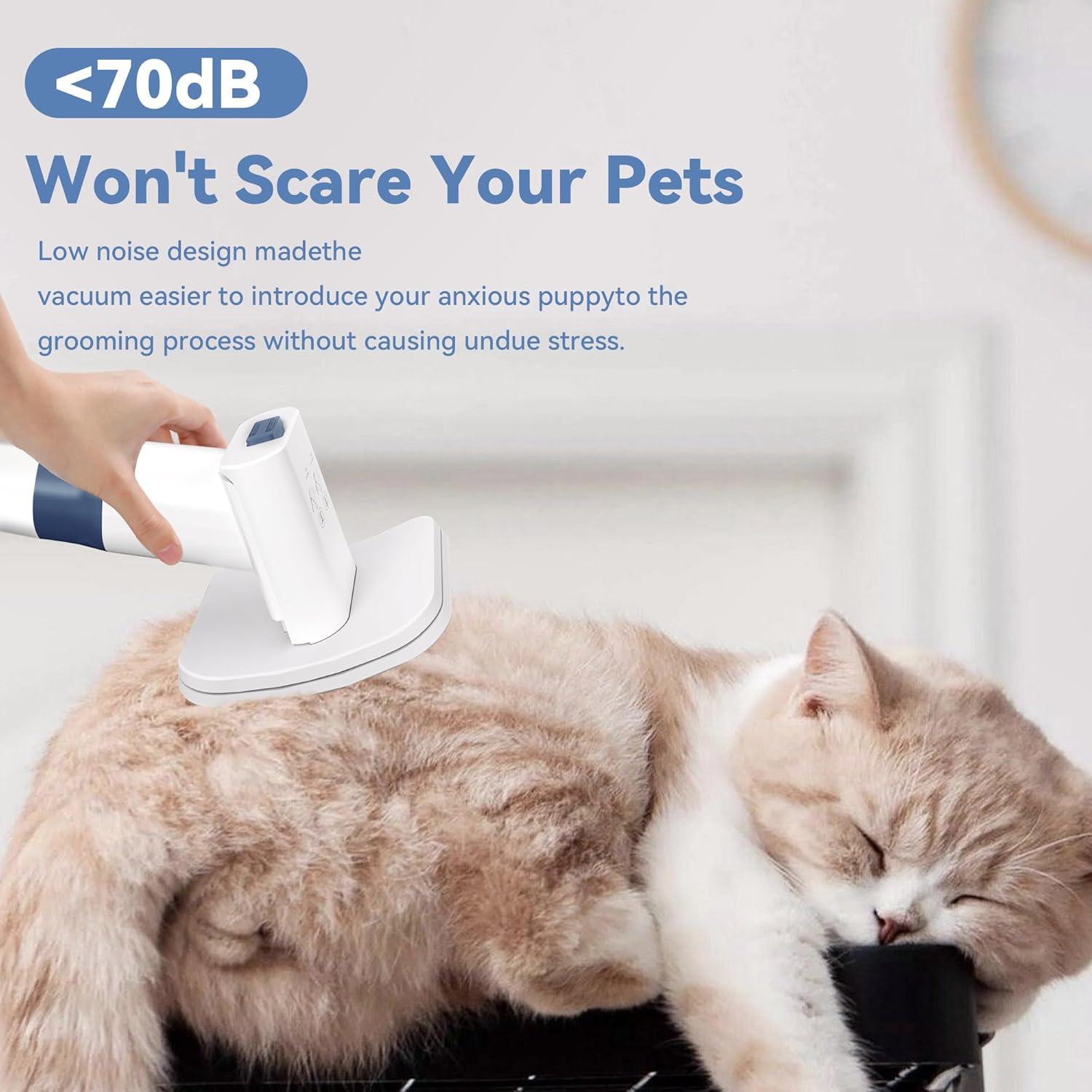 Kit de Aseo para Mascotas LABEKA 6 en 1 - Cepillo y Aspirador